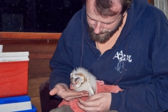 Xavier feeding Xavier